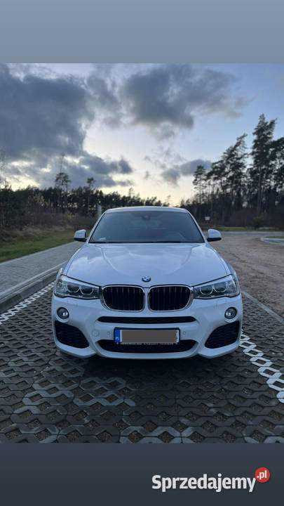 BMW X4 xdrive M Pakiet czujnik parkowania mazowieckie Mława