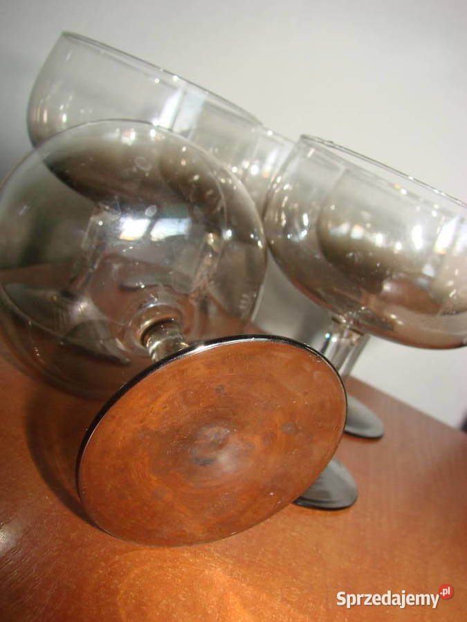 kieliszki do szmapana opalizowane pomorskie Pruszcz Gdański sprzedam