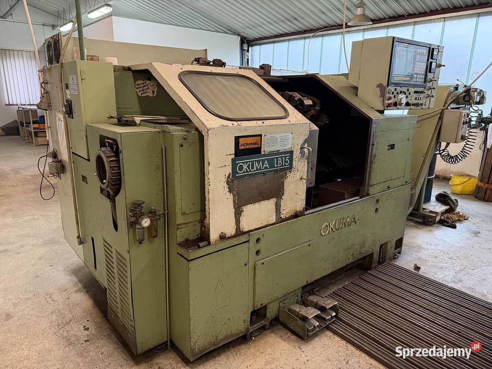 Tokarka Okuma LB 15 CNC śląskie Tarnowskie Góry sprzedam