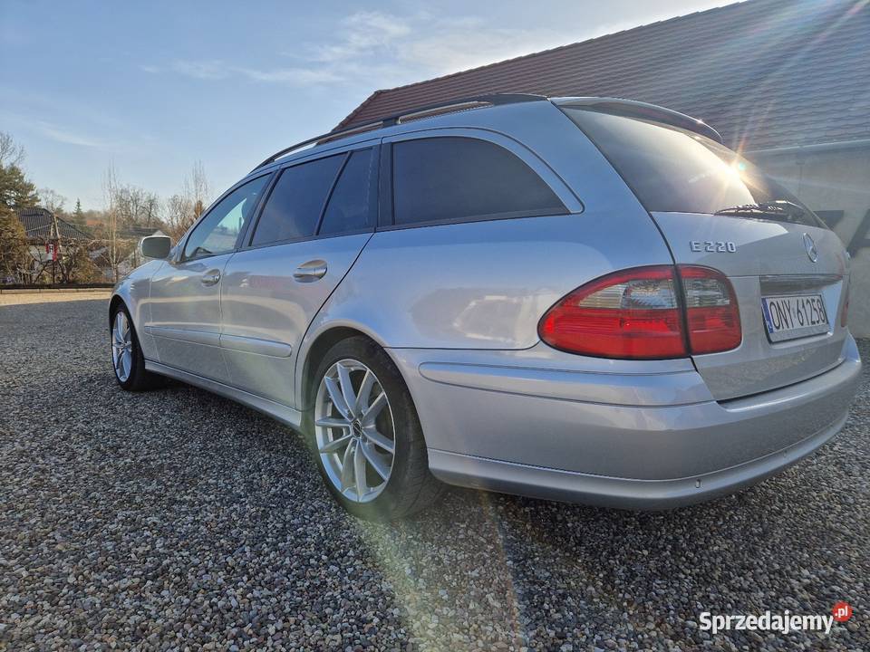 Mercedes w 211 stan wzorowy Rok produkcji 2008 Paczków