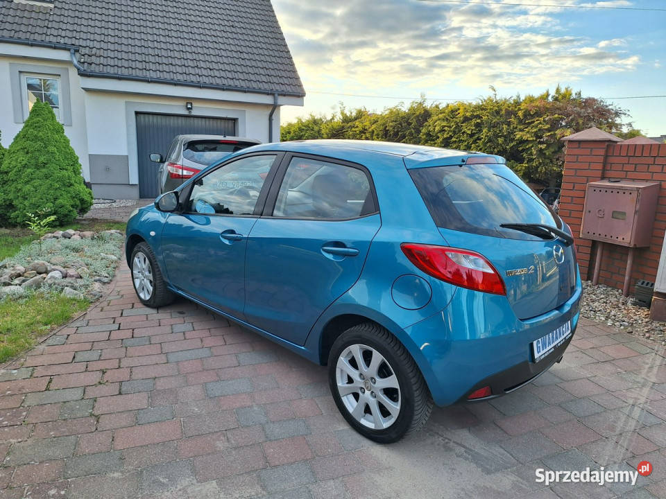 Mazda 2 Klimatyzacja Serwisowany Garażowany Stan Zarejestrowany w Polsce Załom