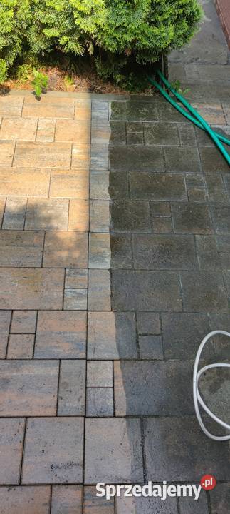 Mycie kostki ogrodzeń elewacji słupki mazowieckie sprzedam