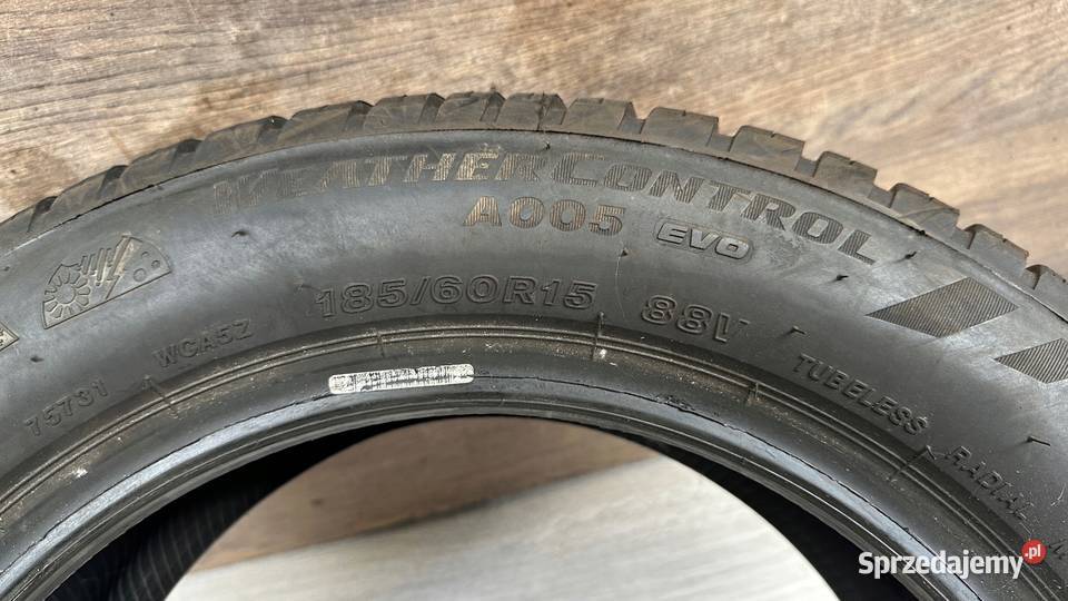 Bridgestone Weather Control A005 EVO 18560 R15 Gorzów Wielkopolski sprzedam