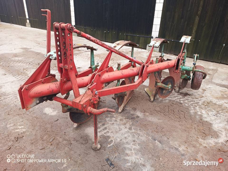 Pług Kverneland 4 skiby resor non stop overum ze Rostkowo sprzedam