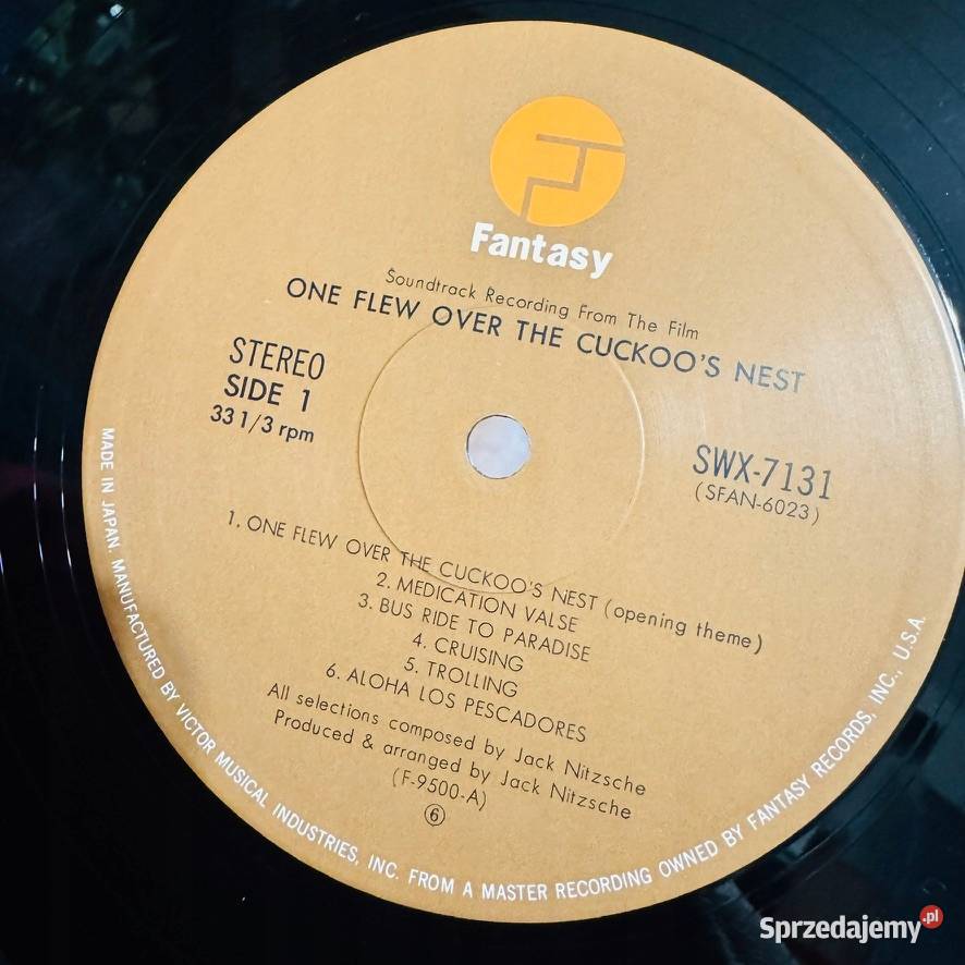 Jack Nitzsche One Flew Over The Coockus Nest filmowa