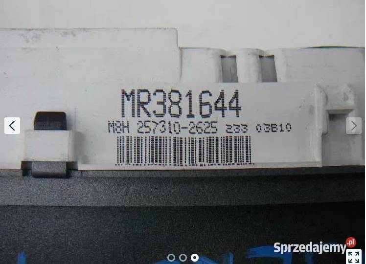 Licznik zegary Mitsubishi Pajero Pini Ostrów Wielkopolski