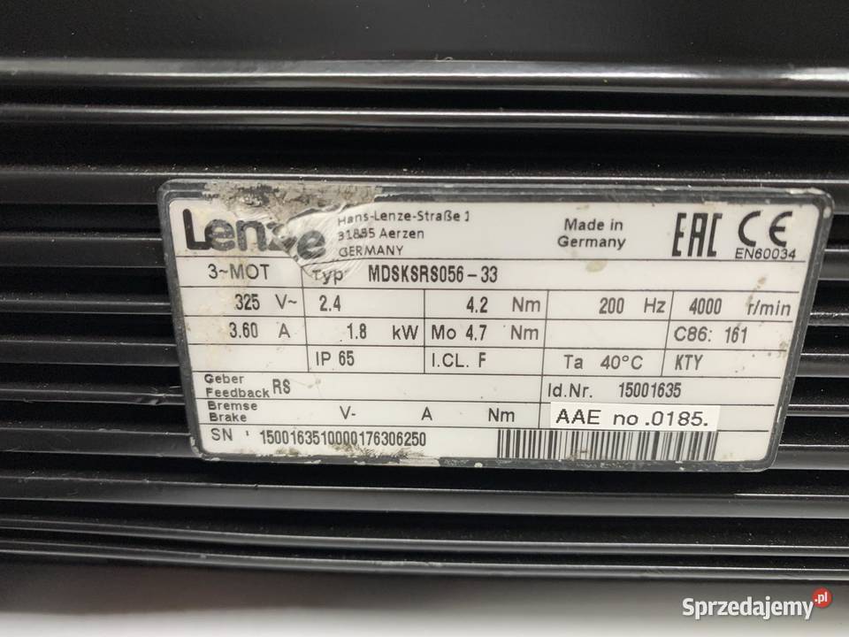 Lenze MDSKSRS05633 Servomotor Refubrished Warszawa