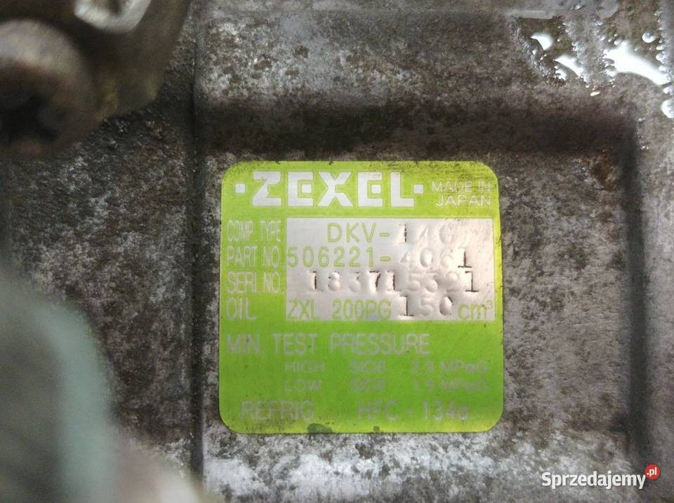 SPRĘŻARKA KLIMATYZACJI 5062214061 20 16V Subaru