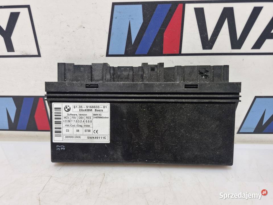 BMW E60 MODUŁ STEROWNIK KOMFORTU 9136039 Komputery dolnośląskie