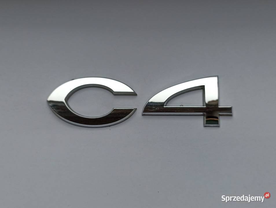 Napis Citroen C4 I 0408r kujawsko-pomorskie Lipno