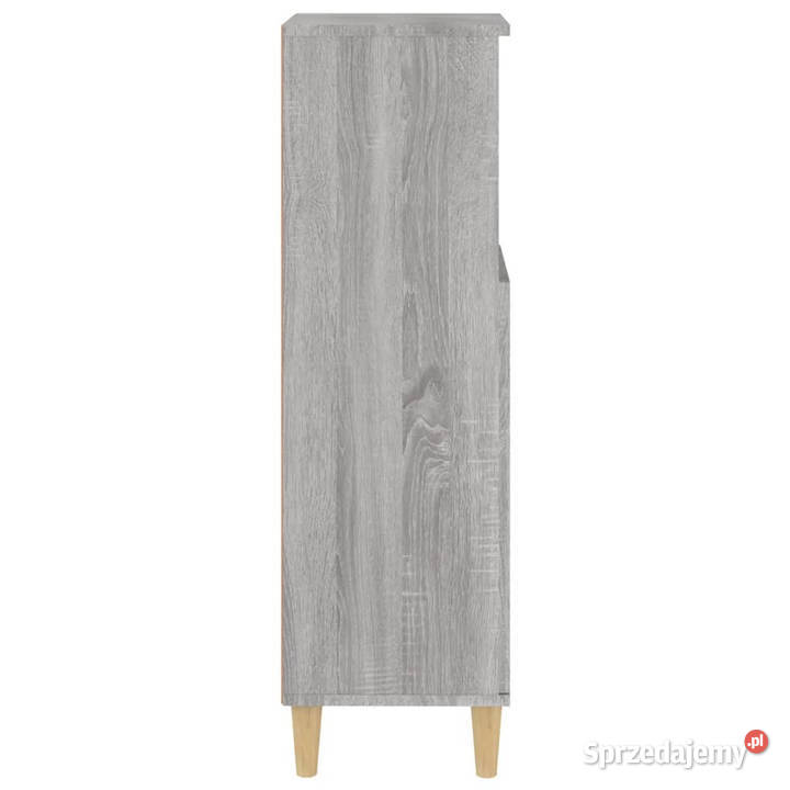 Szafka łazienkowa szary dąb sonoma 30x30x100 Pozostałe Dom i Ogród