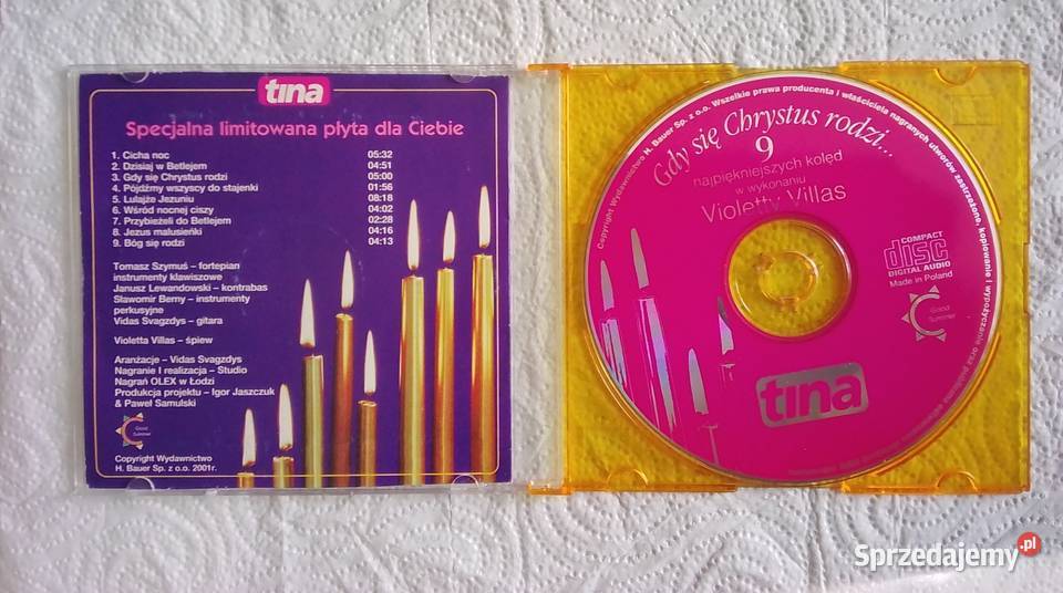 Violetta Villas kolędy płyta cd Gdynia sprzedam