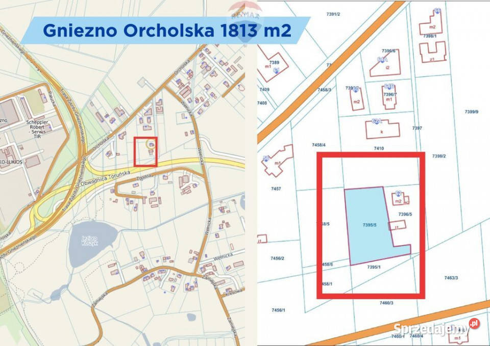Gniezno Orcholska 2MNU trasa GnieznoToruń