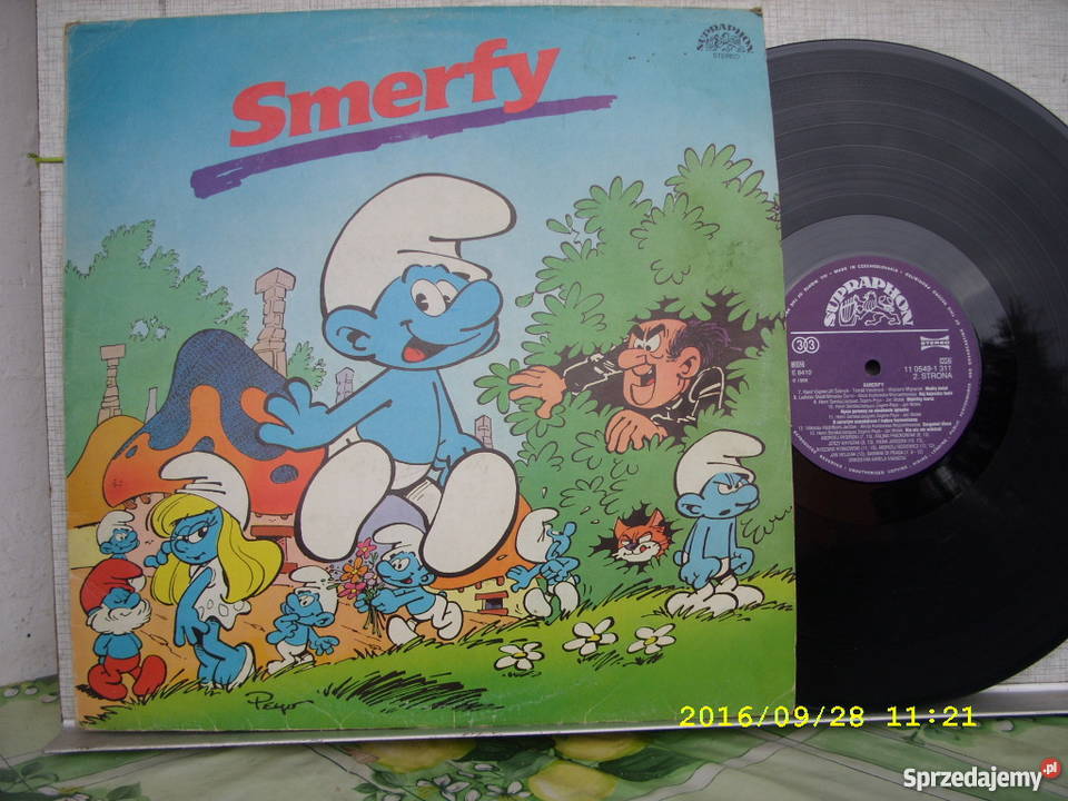 Bajka LP SMERFY SUPRAPHON