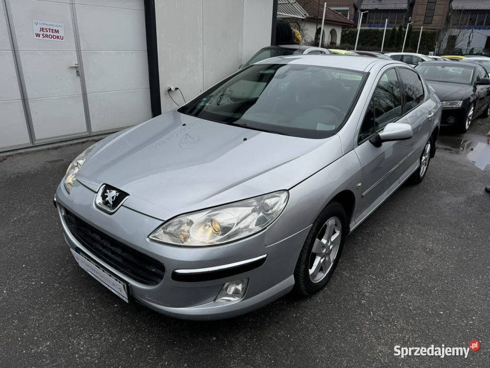 Peugeot 407 RatyZamiana Gwarancja ładny bez rdzy aluminiowe felgi Gdów sprzedam