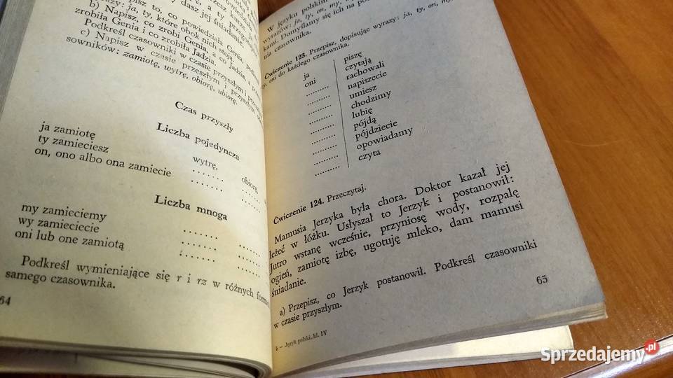 Jezyk polski klasy IV ćwiczenia gramatyczne styl Gdańsk