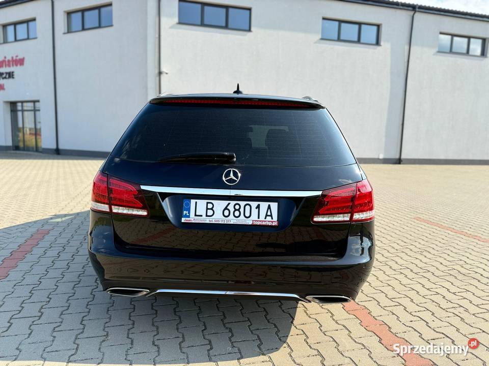 Mercedes E klasa 2014r 136 ILS diesel Biała Podlaska sprzedam