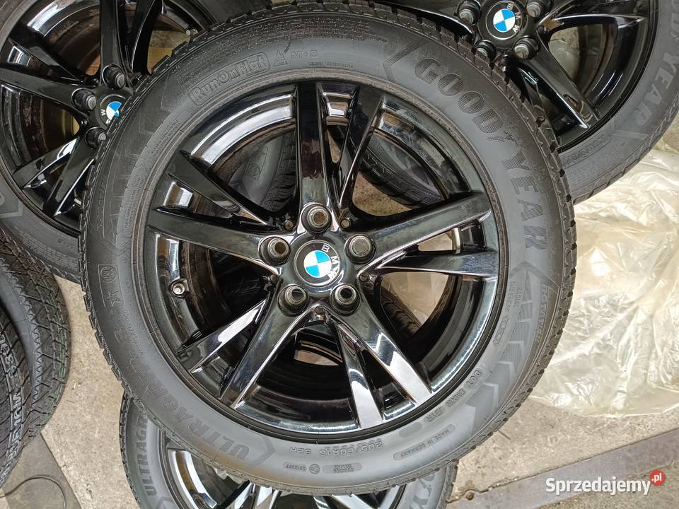 Komplet kół felg aluminiowych BMW opony 205 60 aluminiowe Gorzów Wielkopolski