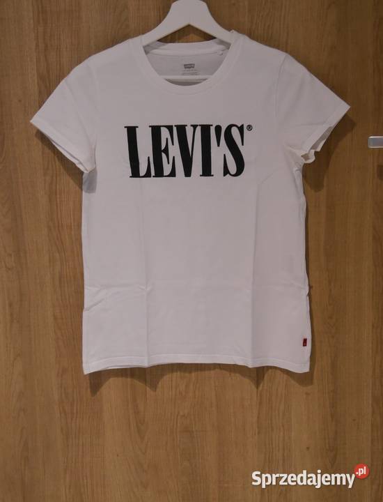 Levis świetna koszulka duże logo 34 XS Wrocław