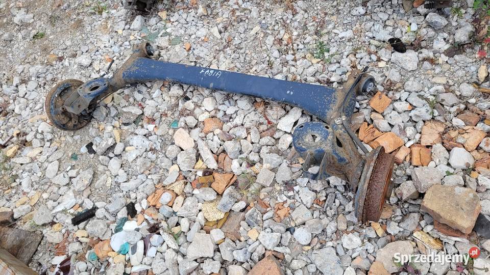 Belka skrętna tylna Skoda Fabia 1 Zawieszenie i układ kierowniczy