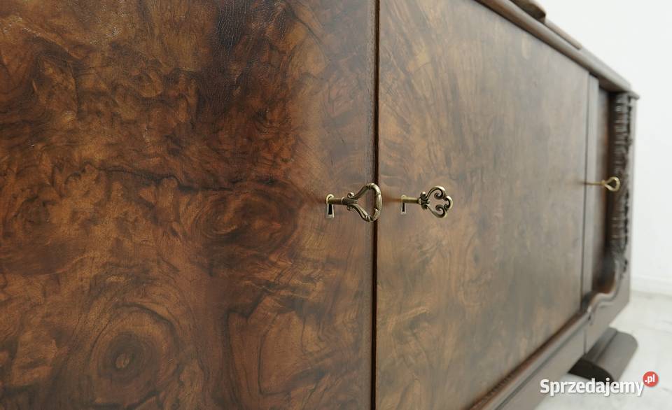 Antyczna komoda art deco lata 30te renowacji Jerka