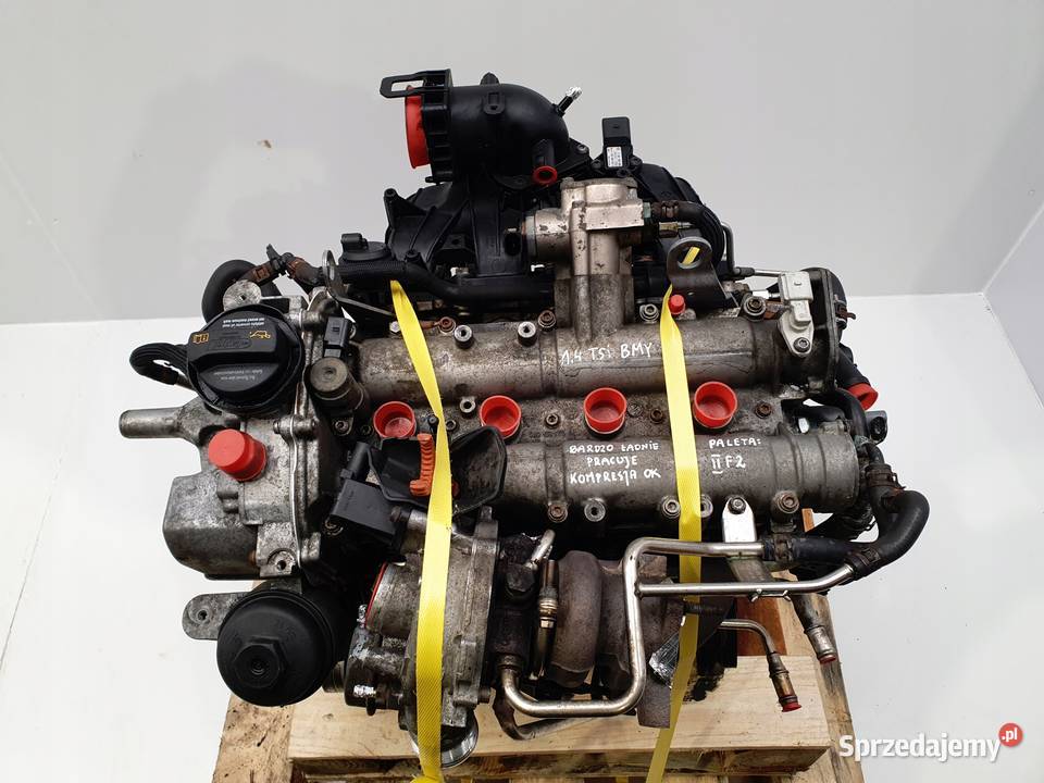 SILNIK KOMPLET VW Golf V 14 TSI 140 144 BMY Rudka