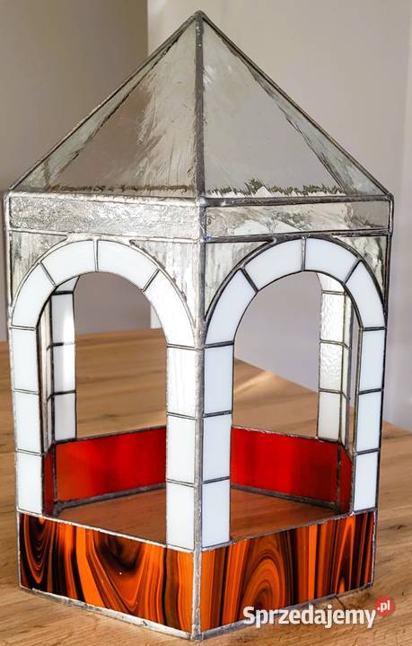 Elegancka ręcznie wykonana witrażowa altanka w Kraków