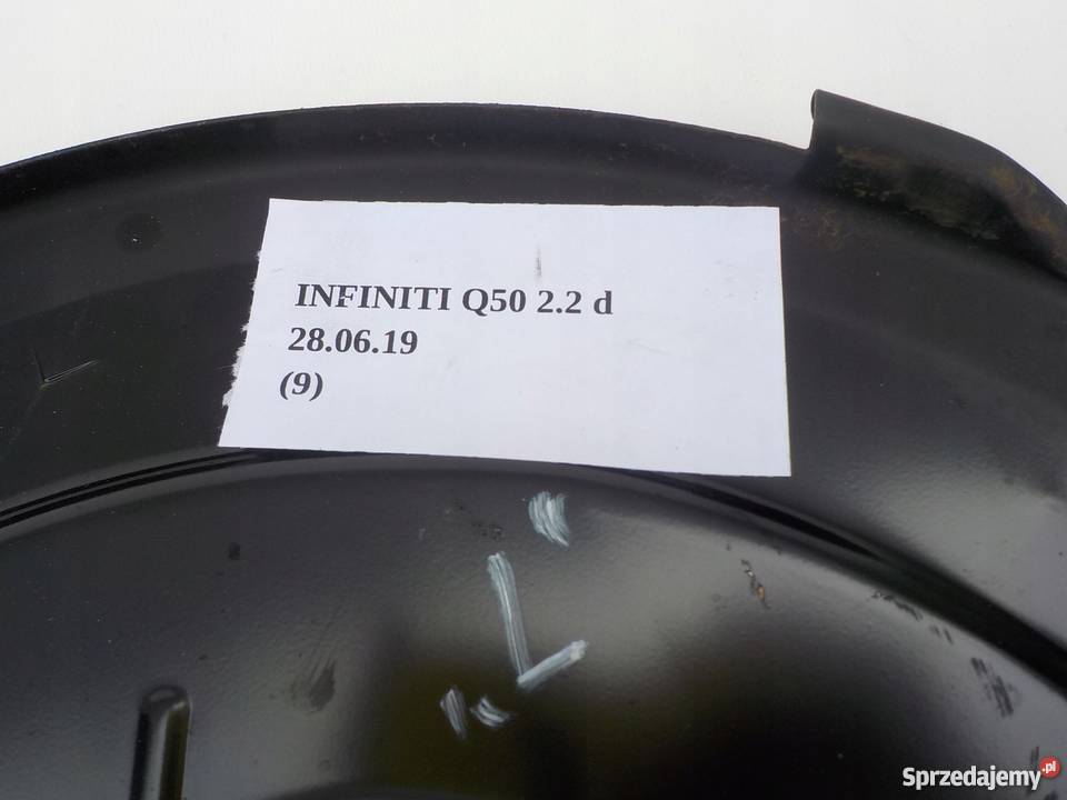 TARCZA KOTWICZNA PRZÓD PL INFINITI Q50 22d Nowy Tomyśl sprzedam