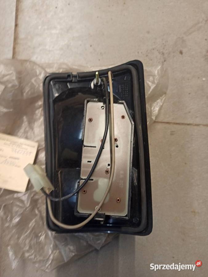 Komplet lamp fiat 126p Maluch Black silwer Red Mielec