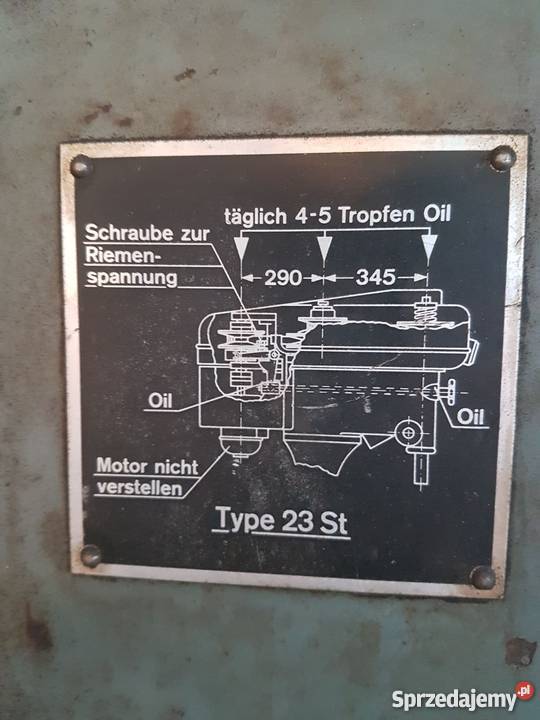Wiertarka kolumnowa słupowa Flott silnik AEG opolskie