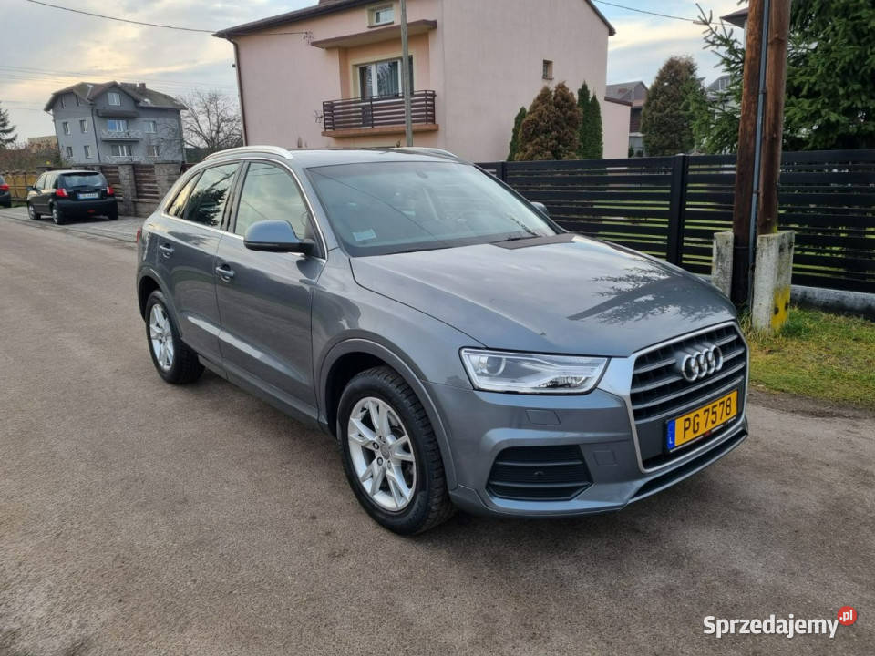 Audi Q3 14 TFSI Stronic Serwis ASO Bezwypadkowa VAT marża sprzedam