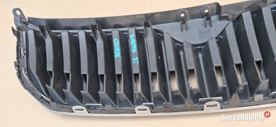 SKODA SUPERB II 2 GRILL ATRAPA CHŁODNICY CHROM lubuskie Bieleń sprzedam