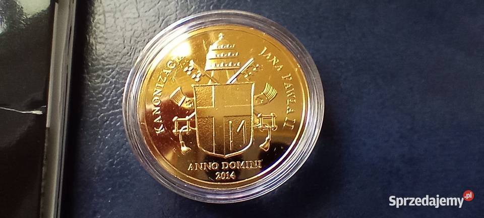 Stare monety Medal Jan Paweł II Polska 22 Lesko
