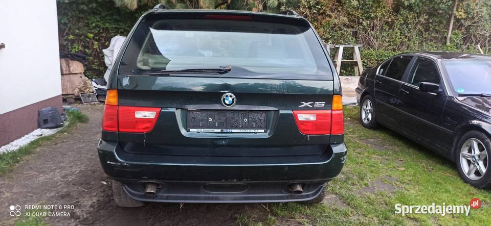 bmw x5 e53 oxfrordgruen tylnia klapa goła śląskie
