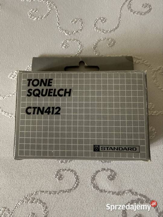 Standard CTN412 Tone Squelch Made in Japan Karta Czerwionka-Leszczyny sprzedam