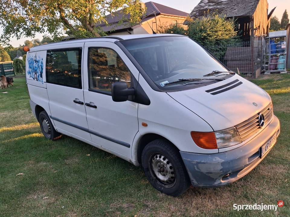 Drzwi przednie mercedes vito 638 Mełgiew