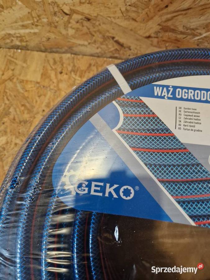 Wąż ogrodowy 4 Warstwowy 34 50m GEKO Głogowa