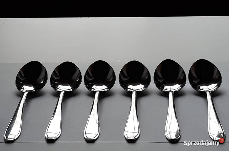 Łyżki obiadowe KANT BAKELIT Gerlach sztućce PRL śląskie Dąbrowa Górnicza