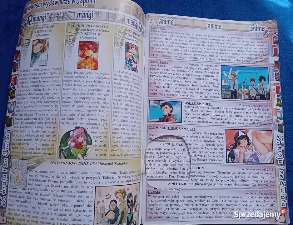 Kyaa magazyn o mandze i anime Numer 21 0506 2012 wielkopolskie Koźminek