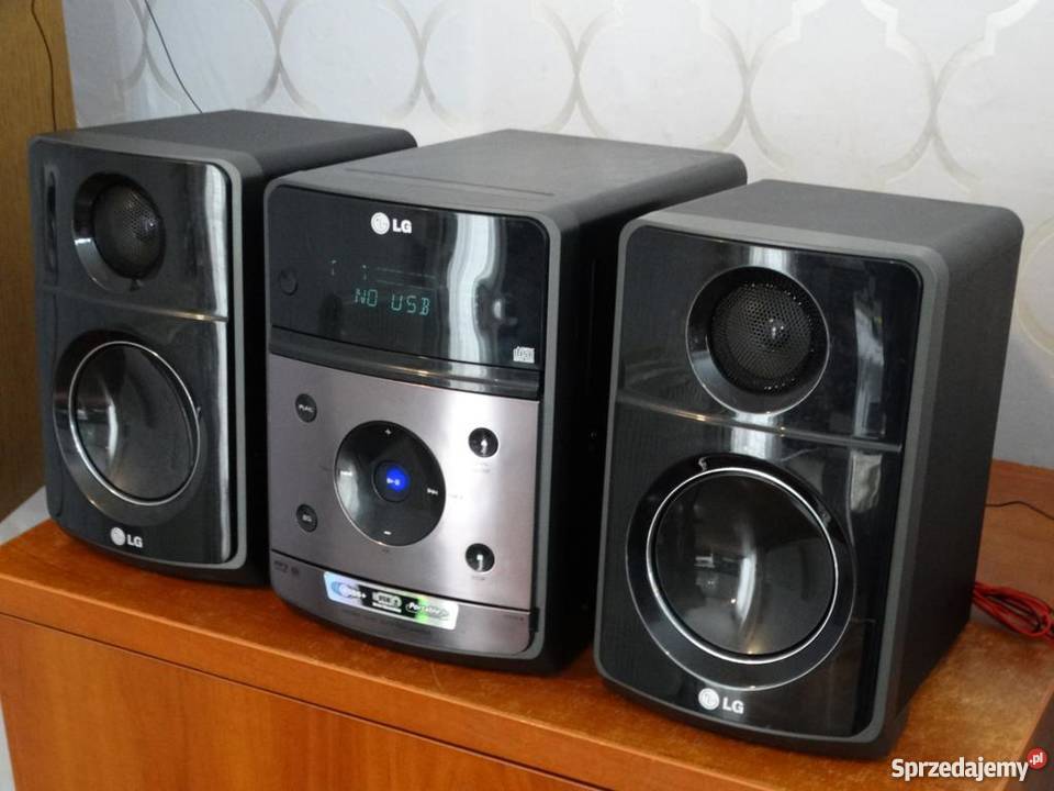 Wieża LG z kol USBrec RDS sprawna i ładnaWYSYŁKA Jasło