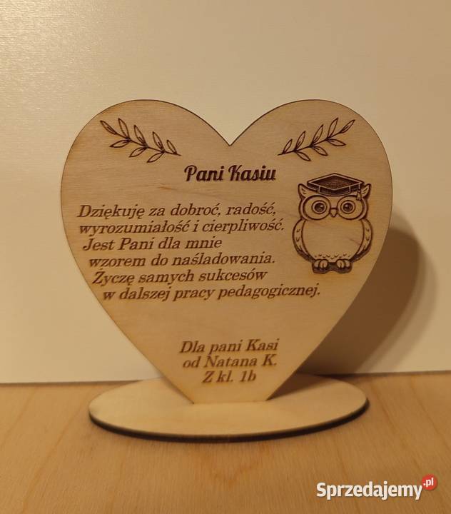 Personalizowane serduszko z okazji Dnia Ostrowiec Świętokrzyski