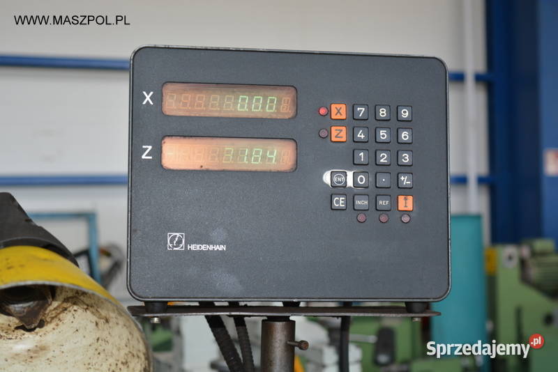 TOKARKA uniwersalna TUR 560E x 1500 z odczytami Głowno