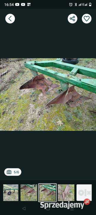 Pług Grudziądz 4 skiby Gubin