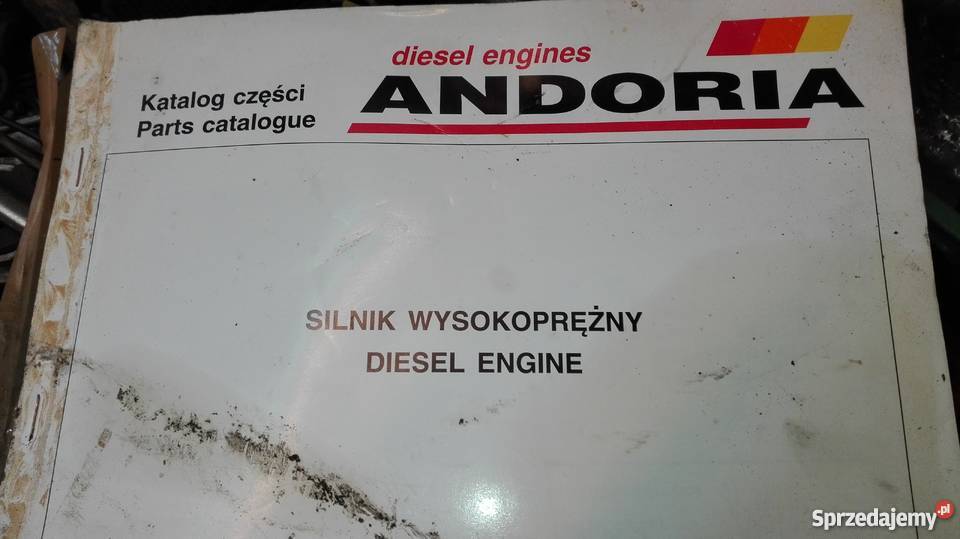 Silnik wysokoprężny Andoria Rok wydania 1988 Żywiec