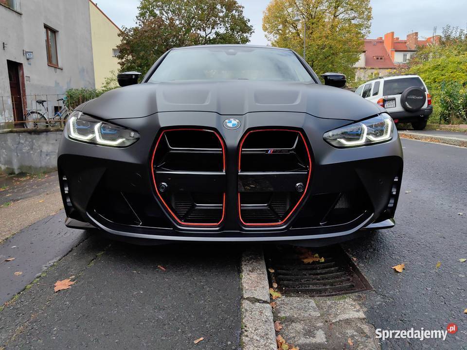 BMW M3 Individual Frozen Black CS nieuszkodzony Wrocław