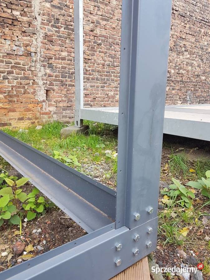 Rama kontenera skręcana rama składana ocynk śląskie Chorzów sprzedam