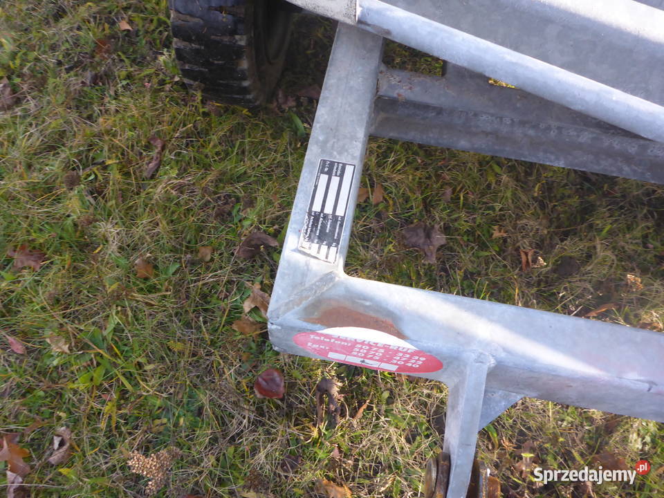 przyczepa NISKA 450 x 220 ocynkowana Radom