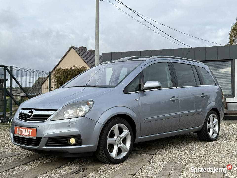 Opel Zafira automatgwarancja w alusuper stanz tempomat