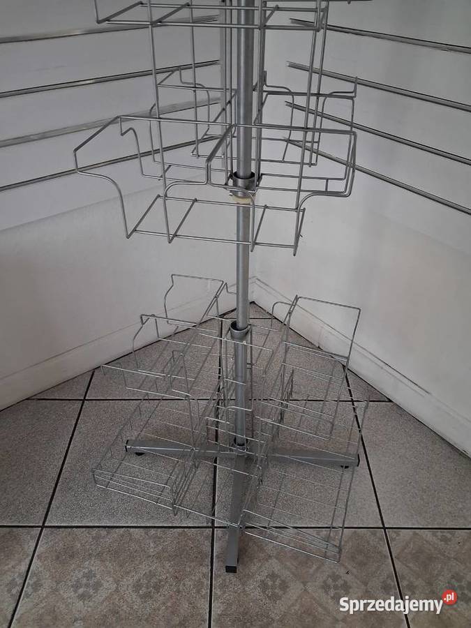stojak ekspozytor metalowy obrotowy Cieszyn sprzedam