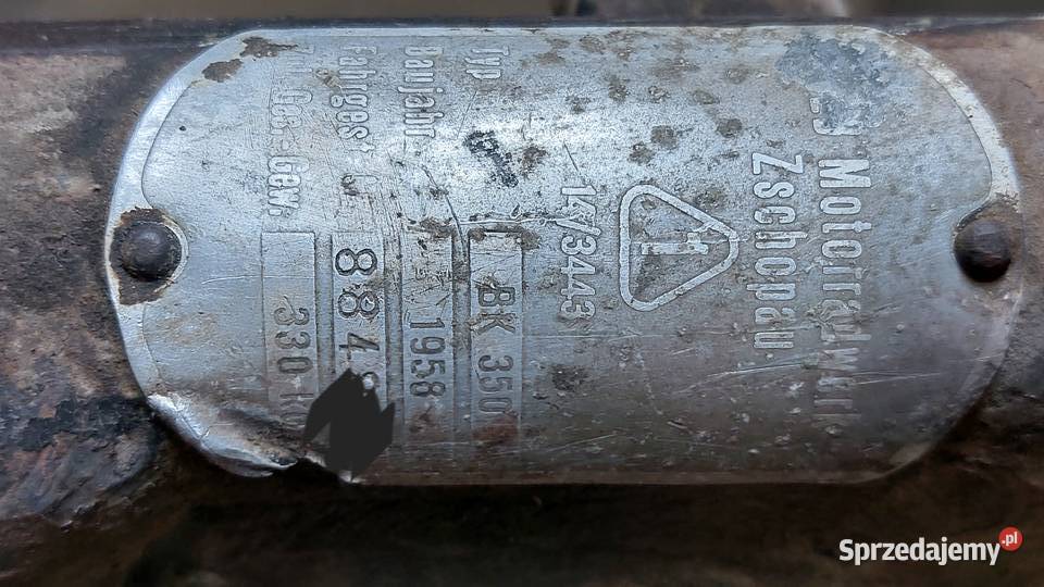 Rama ifa bk350 mz bk 350 1958r kujawsko-pomorskie Rypin sprzedam